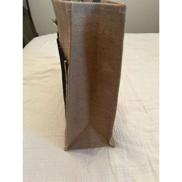 Hello Weekend Canvas Bling Tote Bag NEW - Picture 4 of 6